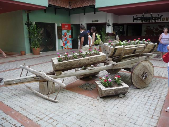 La réception du village