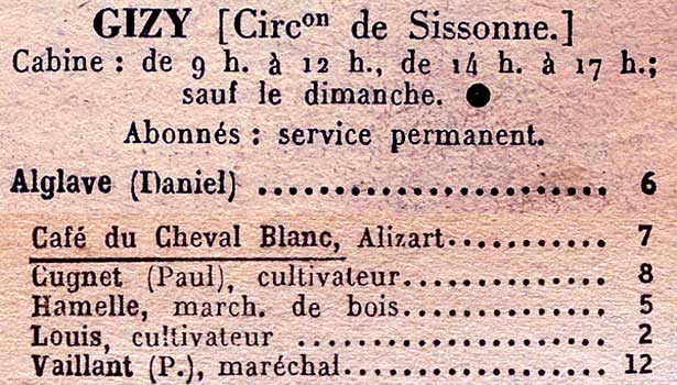 Gizy : tlphones 1951