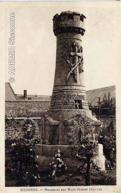 Le monument aux morts de 1870<br>Dans le cimetiï¿½ï¿½re