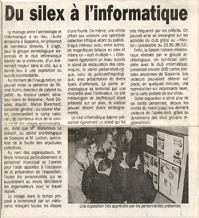 1993 : mise en page du livre *Mémoires de Sissonne en cartes postales